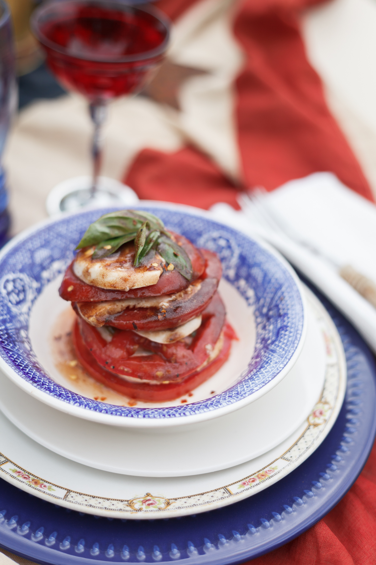 Layered Tomato Salad