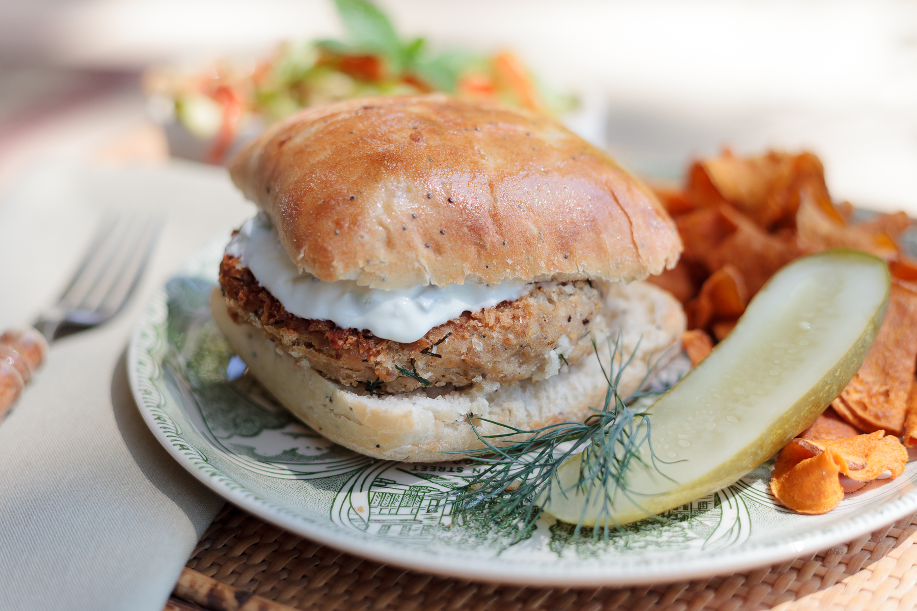 Salmon Burger