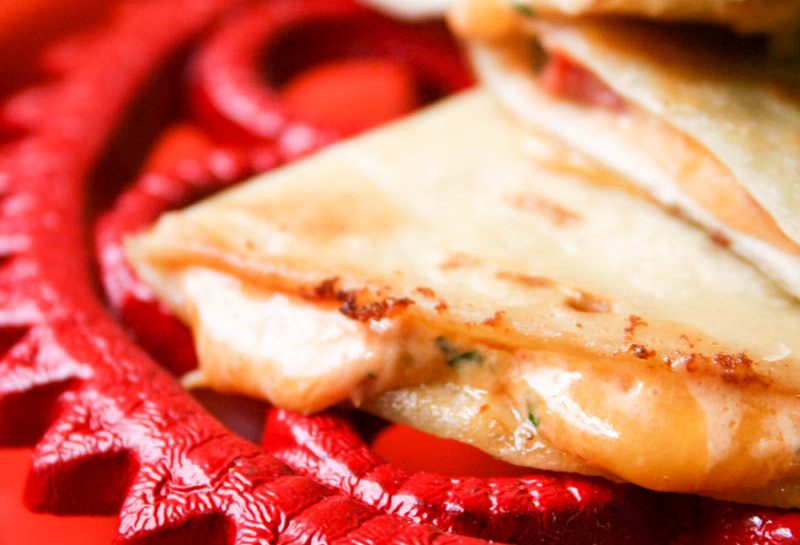 Poblano Cheese Quesadillas