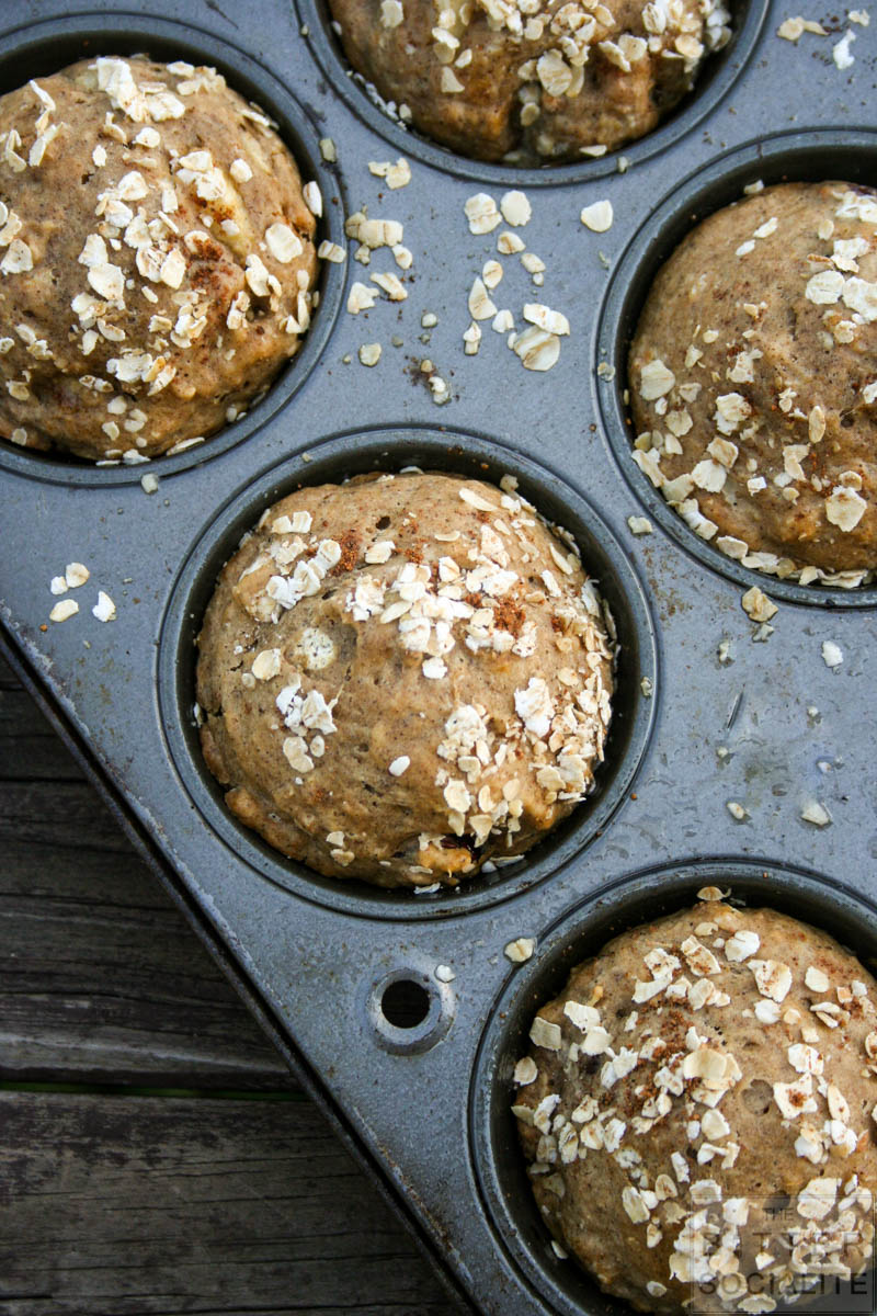 SPICED PEAR MUFFINS