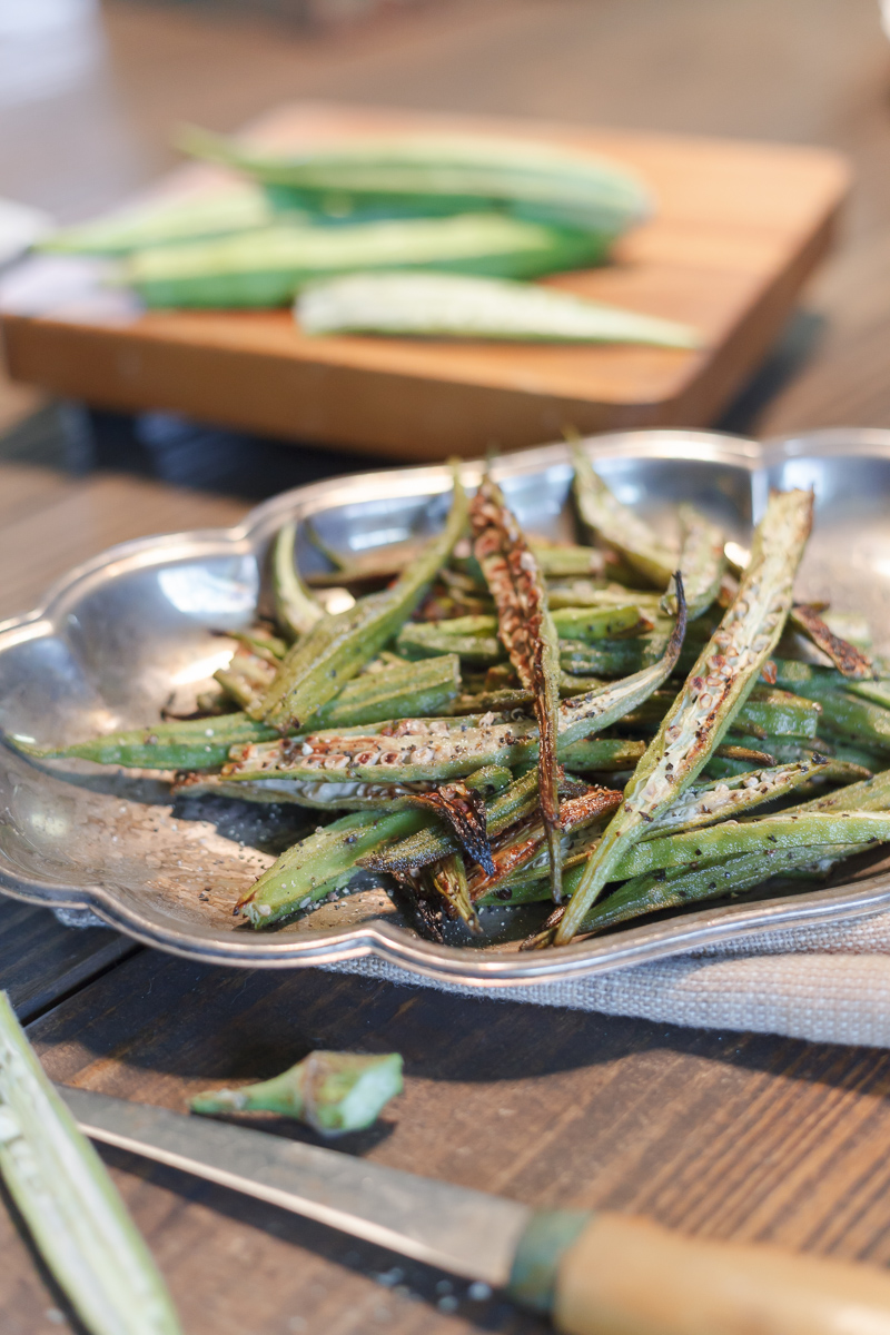 Roasted Okra