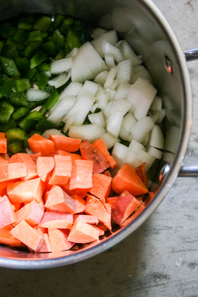 Sweet Potato and Black Bean Chili