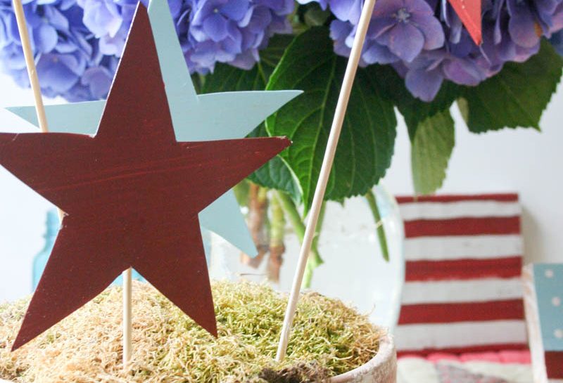 Rustic tin Stars