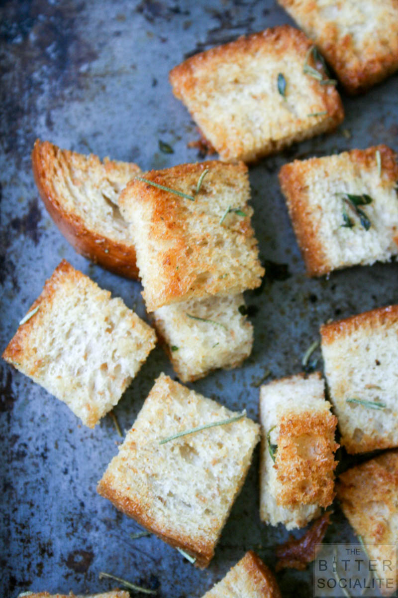 Garlic & Herb Croutons