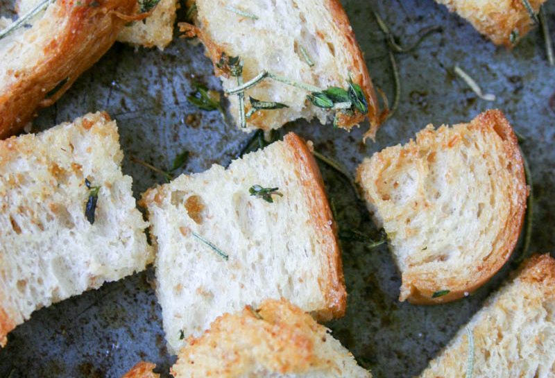 Garlic & Herb Croutons