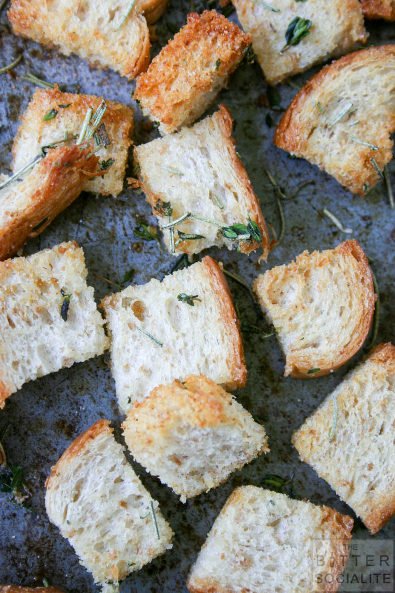 Garlic & Herb Croutons