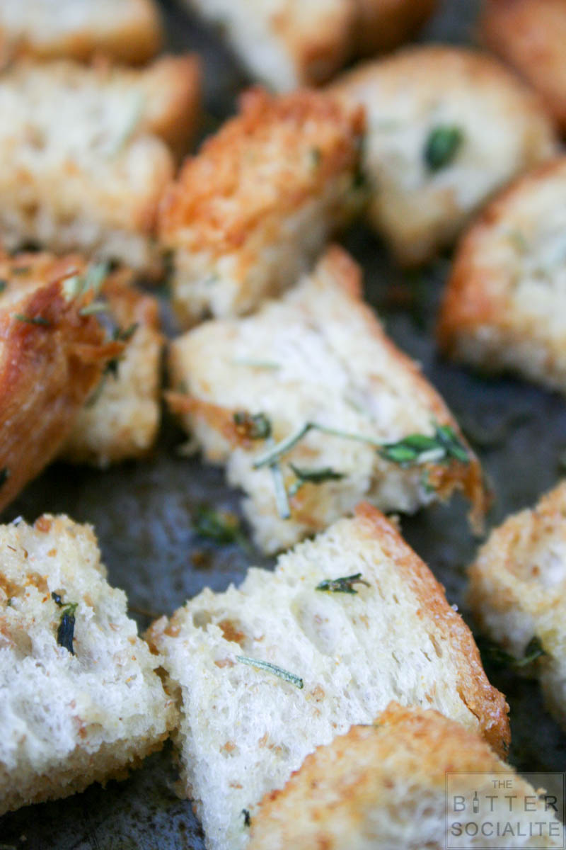 Garlic & Herb Croutons