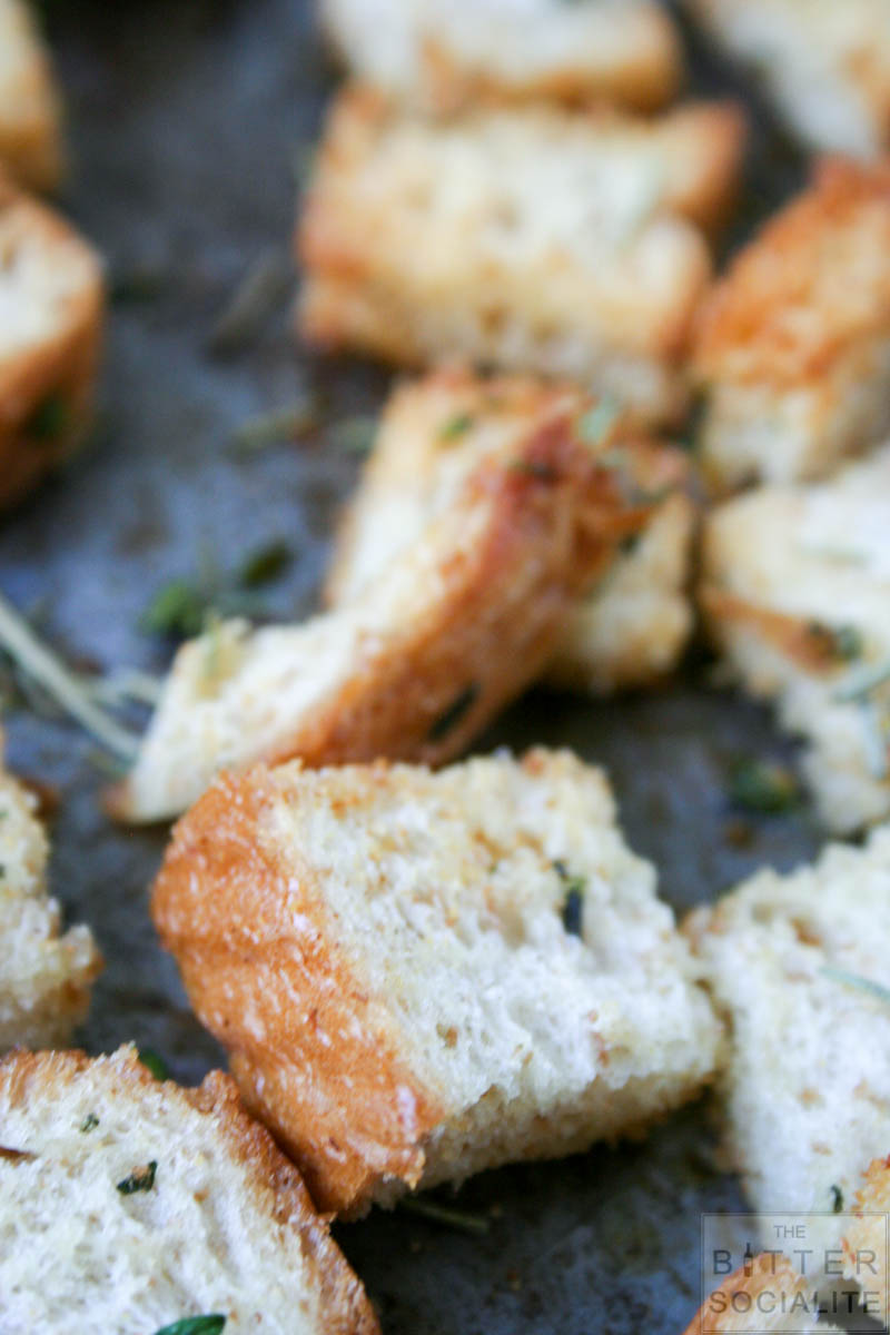 Garlic & Herb Croutons