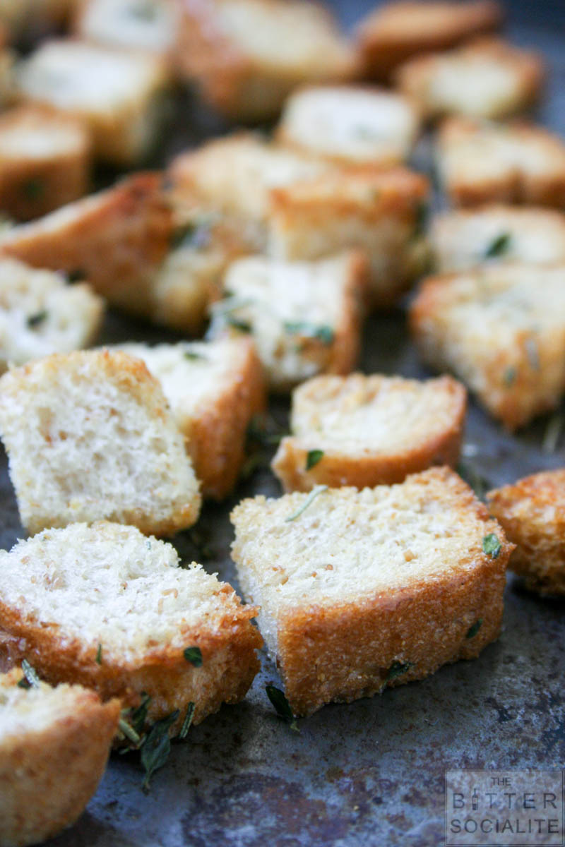 Garlic & Herb Croutons