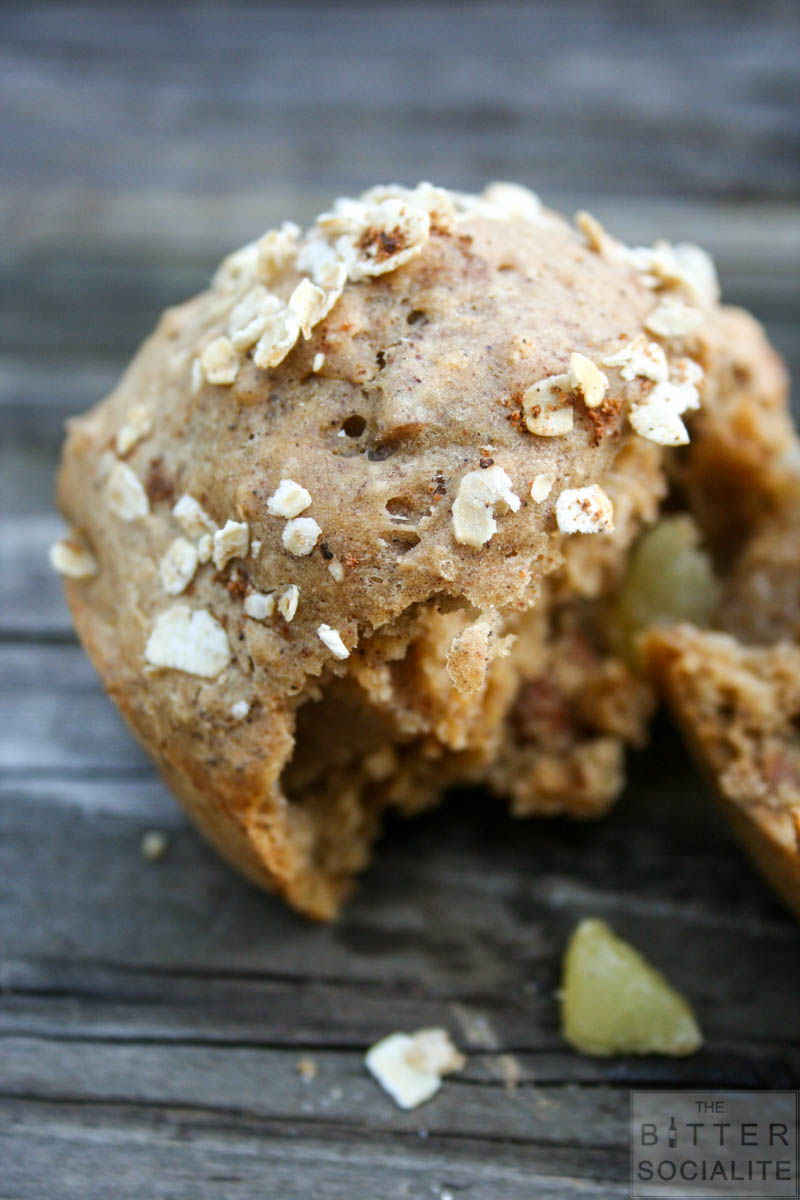 SPICED PEAR MUFFINS