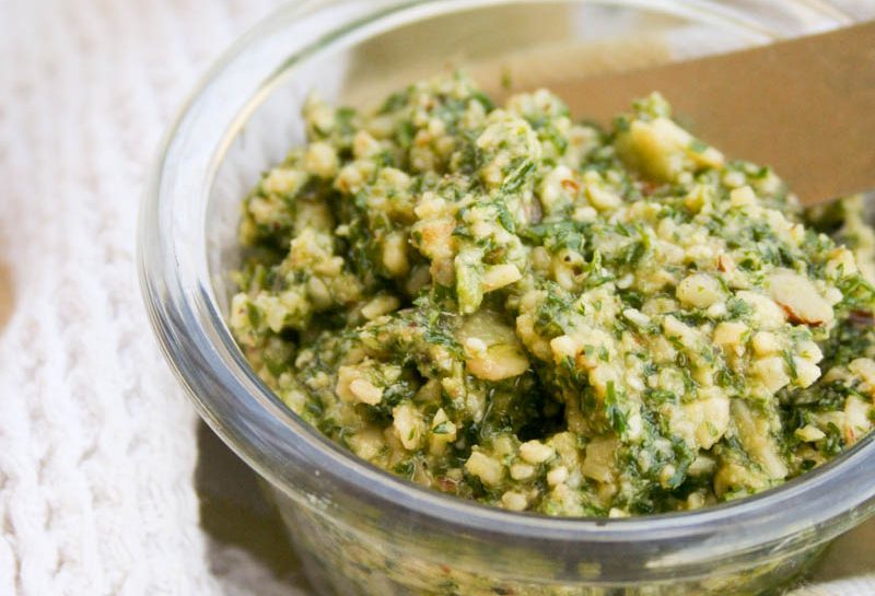 Mint and Parsley Pesto-The Bitter Socialite